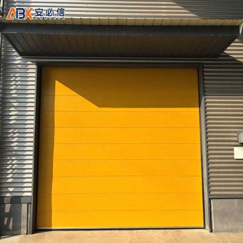 可克达拉分节式提升门